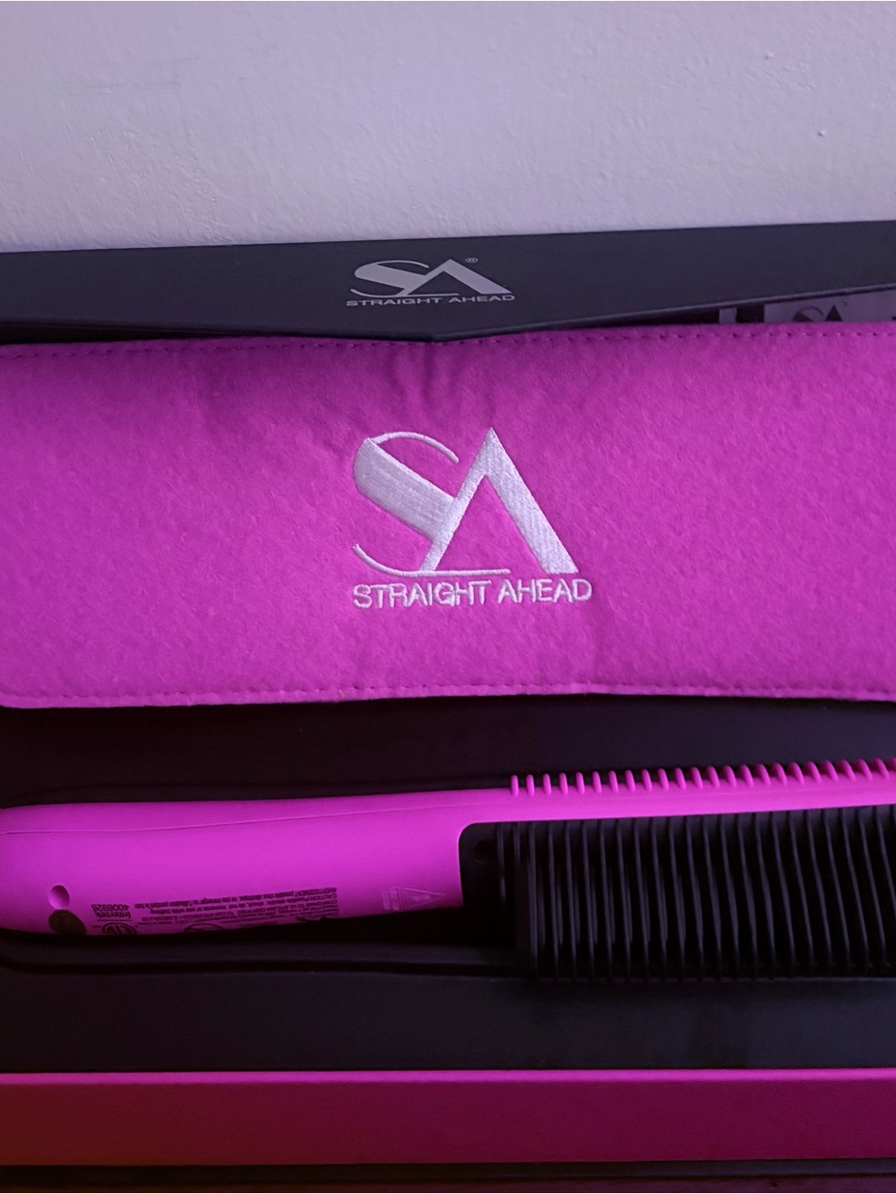 All Saints Straight Ahead Pink Hair Straightener